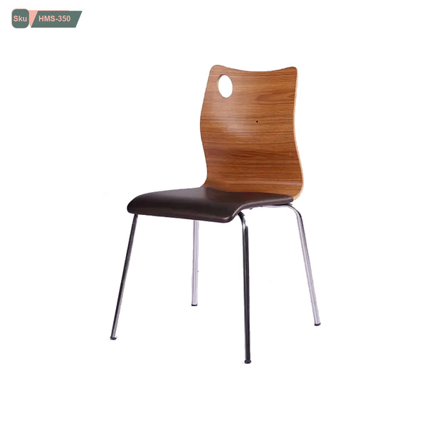 Natural wood dining chair - HMS-350