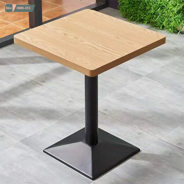 High quality counter wood dining table - HMS-353