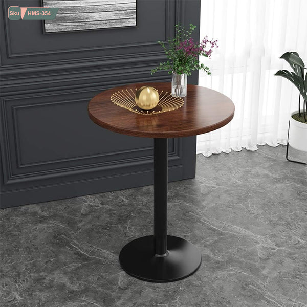 High quality counter wood dining table - HMS-354