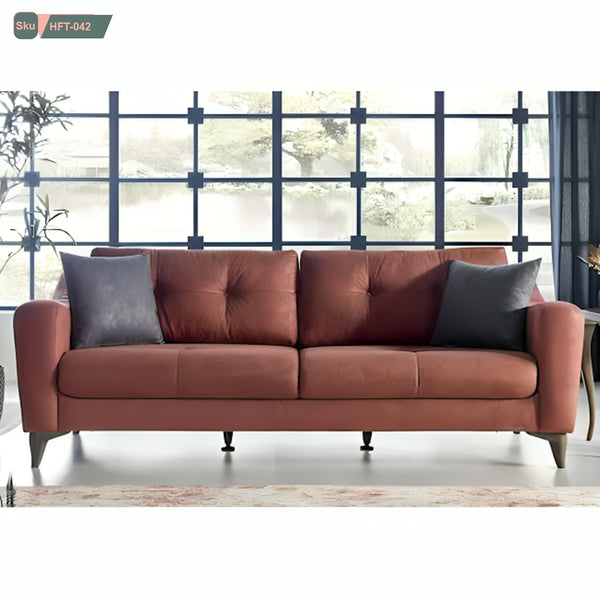 Natural Wood Sofa - HFT-042