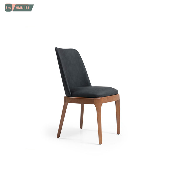 Modern high quality natural wood footboard - HMS-188