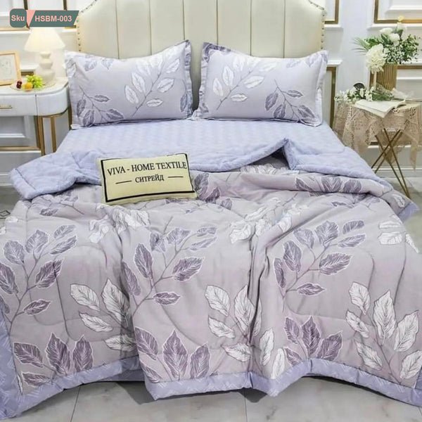 High quality cotton and fiber comforter, 220 x 240 cm - HSBM-003