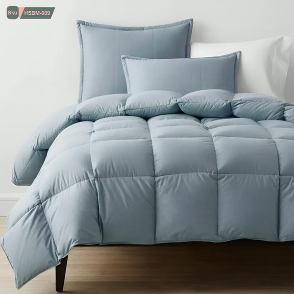 High quality cotton and fiber comforter, 220 x 240 cm - HSBM-009
