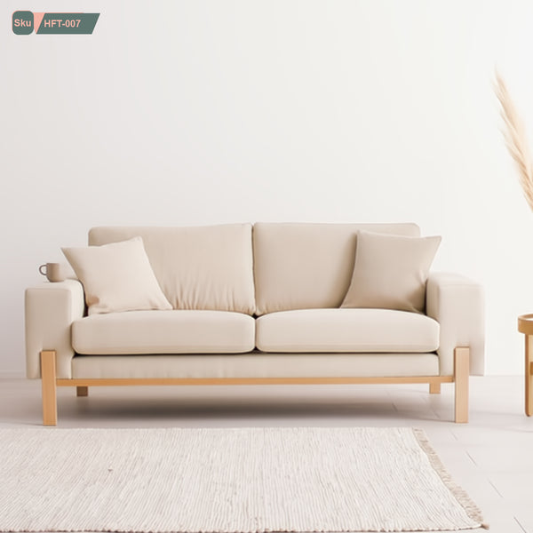Natural Wood Sofa - HFT-007
