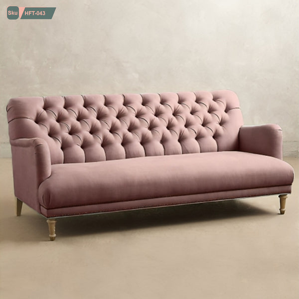 Natural wood sofa - HFT-043