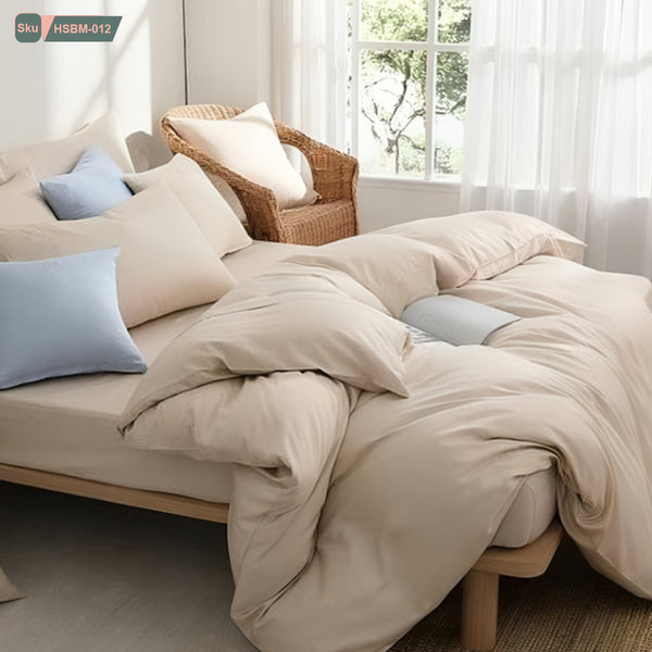 High quality cotton and fiber comforter, 220 x 240 cm - HSBM-012