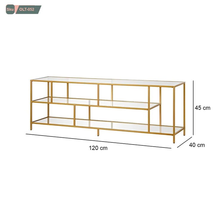 ترابيزة تليفزيون معدن دهان حراري - OLT-052 - هوم ديكوريا