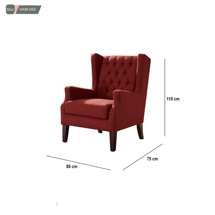 كرسي خشب - HKM-069 - هوم ديكوريا