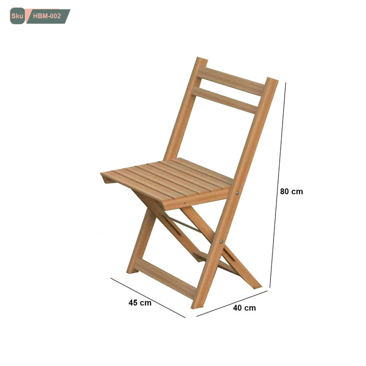 كرسي منطوى خفيف - HBM-002 - هوم ديكوريا