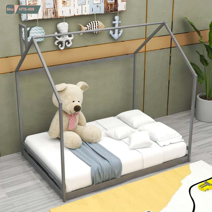 سرير اطفال معدني بدهان اليكتروستاتيك - HTS-009 - هوم ديكوريا