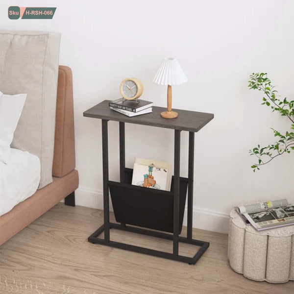 Metal side table with electrostatic paint - H-RSH-066