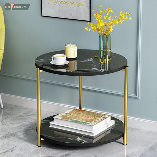 Steel side table with electrostatic paint - HICH-024