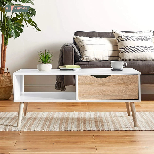High quality MDF wood coffee table - HSFT-034