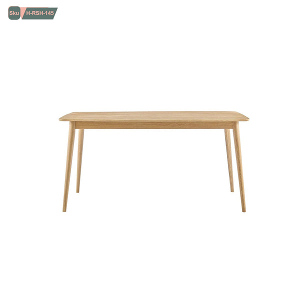 Wooden dining table with a distinctive design - H-RSH-145